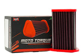 Moto Torque Performance Air Filter for Royal Enfield Interceptor 650 / Continental GT 650 – Washable & Reusable High-Flow Filter